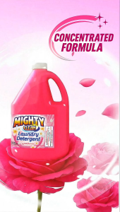 Mighty Clean Liquid Laundry Detergent Wildflowers - LLD MAGENTA - 1 GALLON