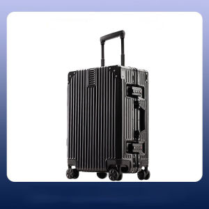 Aluminum Frame Trolley Case with 360-degree Wheels Security Lock