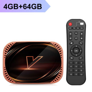 Hộp Giải Mã Truyền Hình VONTAR X4 4GB 128GB 64GB 32GB Amlogic S905X4 Lõi Tứ Android 11 4K Với Wifi Bluetooth Ethernet 1000M