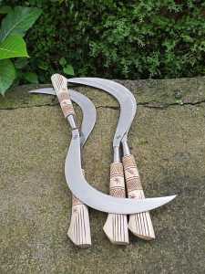 arit sabit ranting rumput jagung tebu dll buatan Madura gagang ukir super