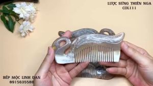 [FREESHIP MAX]Lược sừng cao cấp Thiên Nga biểu tượng tình yêu & thuỷ chung [COL111]