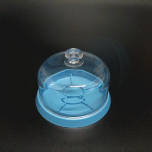 ฝาป้องกันฝุ่นสำหรับชั้นวางเครื่องมือซ่อมนาฬิกาแบบพลาสติก กล่องจัดเก็บอุปกรณ์เสริมนาฬิกา ฝาป้องกันฝุ่นทรงสี่เหลี่ยม