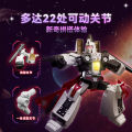 12 Pcs/Set New Original Blokees Led Shining Version 3 Transformers Miner Megatron Robot Building Blocks Assembled Figures Gift. 