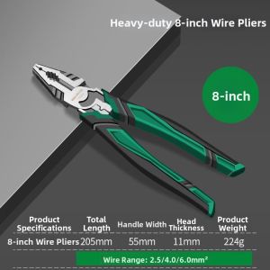 WEIKAMAYI | Electrical Multi-functional Steel Wire Cutting Plier Stainless