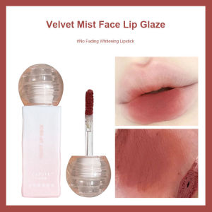VEDO 💕COD Velvet Mist Face Lip Glaze Matte Nude Color Series Lip Mud Tidak Memudar Lipstik Pemutih Tahan Lama
