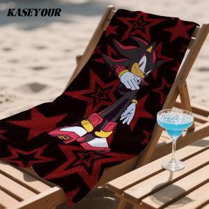 BILIBILI | Anime Sonic Pattern Quick Drying Bath Towel Microfiber beach towel light weight swimming camping yoga beach out