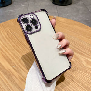 YBD Four Corner Anti Fall Phone Case for Honor X9A X9B X7B X7C X9C Smart X60 Pro Honor 90 Lite Ultra Thin Transparent Luxury Soft Shell