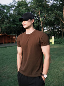 OUMULONG | Slim Fit Shoulder-Widening Stylish Mens T-shirt