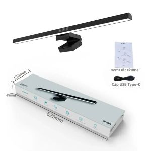 50CM USB LED Để Bàn Vô Cấp Mờ Bảo Vệ Mắt Màn Hình Thanh Ánh Sáng Cho Màn Hình Máy Tính Phòng Nghiên Cứu Đèn Sách Phong Cách Hiện Đại