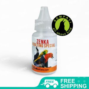 SEMPATI Zenka Moulting Special Alami Bird Care Obat Burung Sakit Penumbuh Bulu Anti Stress Penambah Sel Darah Merah Mencegah Macet Bunyi VTZMSAA