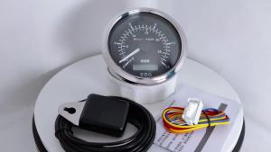 KUS 85mm GPS Speedometer Speed Gauge Meter 0-15Knots 28KM/H 0-30Knots 55KM/H 0-60Knots 110KM/H for Boats Yachts with Backlight