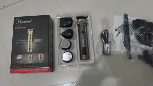 Hatteker | Hatteker Hair Trimmer Professional Hair Clipper Metal Hair Cutting Machine Electric Cordless Rechargeable Trimmer for Men