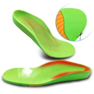 MIYIO 1 Pair Childrens Orthopedic Insoles Arch Support Shoe Insoles Kids X/O Type Leg Correction Flat Foot Sports Shoes Insert