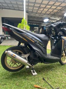 Knalpot Standar Racing CMS Sarangan Bor boran 38mm Vario Aerox Nmax Pcx160 Beat Scoopy Mio Lexi Original JIMSCO Stainles