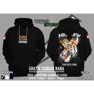 JAKET BOMBER POLISI BARESKRIME TURN BACK CRIME TERBARU