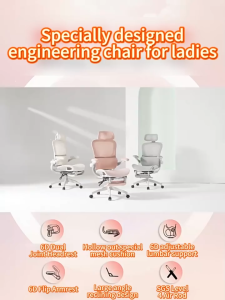Ergonomic Mesh Office Chair with Lumbar Support Adjustable Height
