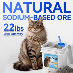 【LOCAL STOCK】10kg/22LBS POKPAW Premium Natural Mineral Clumping Cat Litter Super Clumping