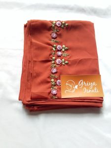 Pasmina Cerutty Babydoll Sulam Rose