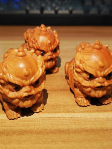 Phong Cách Nông Trại Trung Quốc Đồ Chơi Thủ Công Bằng Gỗ Nguyên Khối Dây Đeo Chìa Khóa Ô Tô Tranh Treo Phong Cách Trung Hoa