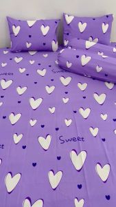 SPREI LOVE UNGU