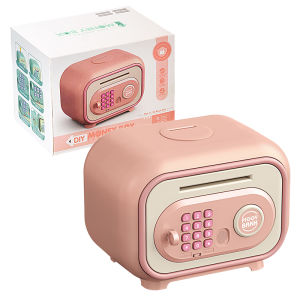 Electronic Piggy Bank for Children Password Saving Box Safe Cash Money With Fingerprint Sound Bank Mini ATM Kids 3 Year Gifts