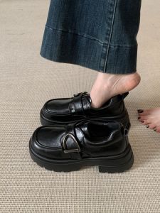 ZHENMO | Giày Lười Nữ Đế Dày Tăng Chiều Cao Có Khóa Dây