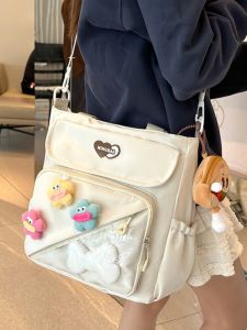 OUDENGPAI | Túi Tote Đeo Chéo Dung Tích Lớn Thời Trang Mùa Đông 2024 Túi Xách Đeo Vai Đơn Cho Học Sinh Đi Làm Túi Tote Đeo Chéo