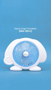 SANEX Kipas Angin Karakter Anak Anjing 8 Inch SKK-815C