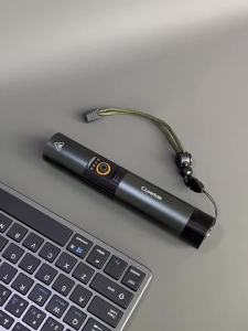 High Brightness Rechargeable Flashlight Large Capacity Long Battery Life Portable Multi-functional for Outdoor Patrol Emergency