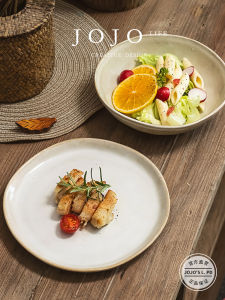 Bát Đựng Salad Bằng Gốm Sứ JOJOS L. PD.Yao Bát Đựng Cơm Trưa Kiểu Ý Bát Đựng Thịt Bò Bát Đựng Salad Bát Đựng Cơm Trưa Hình Tròn