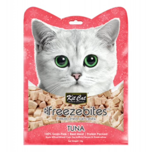 Kit Cat Freeze Bites 15g / 20g Grain Free Freeze Dried Cat Treats  Snacks - Makanan Kucing (8 Flavour) [Local Stock]