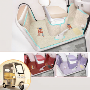 Universal Fit Floor Mats Electric Tricycle Accessories