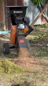 เครื่องสับย่อยไม้ไชโย รุ่น HC-365 (2in1)สับไม้+บดใบไม้