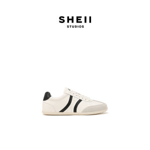 SHÉII | Giày Thể Thao Đế Bằng Phong Cách Colorblock