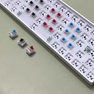 Outemu Switches Mechanical Keyboard Black Blue Brown Red Key Switch 3Pin Dustproof Linear Tactile Clicky Silent For MX Switch