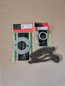 Rante Keteng Set Gigi Gir Timing Sentrik Noken Kruk As Atas Bawah Honda Cb100 GL100 GLpro Cb Gl 100 Pro Cdi Series Neotech Megapro Tiger 16T 32T 100L Good Quality