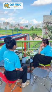 Ghế cà phê Win QUI PHÚC lưng nhựa thấp thoáng khí thoải mái gấp gọn tiện lợi dễ sử dụng