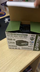 Pin Dekton 21v 6Ah M21-B6120PROMAX/ xanh/ xám/ oliu