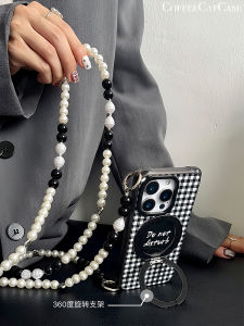 เคสโทรศัพท์แบบสะพายข้าง 360 องศา กันรอย ดีไซน์เรียบง่าย สไตล์วินเทจ สำหรับ Apple 15 pro Vivox200 Pura80 Magic7