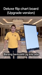 CheapDealMy Whiteboard Deluxe Flip Chart Board /Premium Flip chart board Free flip chart pad - 1 unit school office home classroom shop