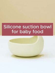 HOMSA Silicone Suction Bowl: A Strong Suction Feeding Solution