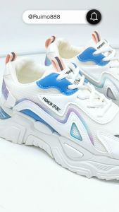 RUIMO - Sepatu Sneakers Import Korean Style Wanita Casual Terbaru dan Trendy - 986