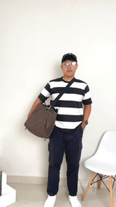 Tas Travel Bag Multifungsi Selempang Jinjing Ransel Duffel Olahraga Gym Fitness Minimalis KZS 461