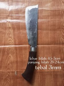 golok tebang bambu dan kayu (wilah) golok baja per