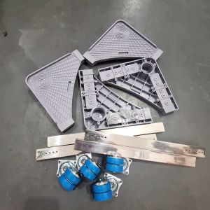 TATAKAN / DUDUKAN KULKAS / ALAS MESIN CUCI / RODA KULKAS / MESIN CUCI UNIVERSAL