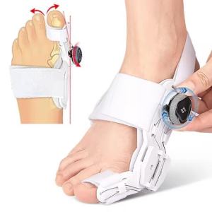 1PC Big Toe Bunion Corrector Bunion Toe Seperator Splint Adjustable Knob Hallux Valgus Bunion Corrector Straightener Toe Correction Foot Posture Corrector
