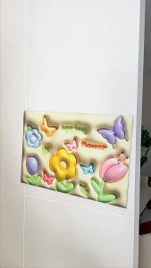 Keset Kaki Diatomite 3D Karakter Lucu 40 x 60cm Anti Slip Cepat Menyerap Air