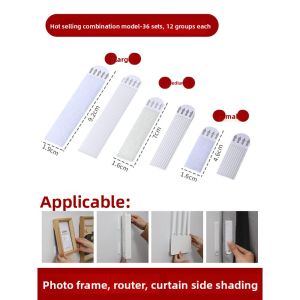 MONLEYTA | German Magic Picture Hanging Tool Wedding Photo Frame Wall Nail Hole Free Adhesive Tape Picture Frame Stick To Wall Resin Hook