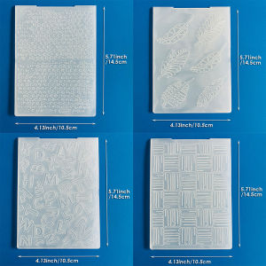 2D/Owl Dog Paw/Embossing Folders for Card Making Embossing Machine Template for Scrapbook Paper Craft Album Stamps Decor