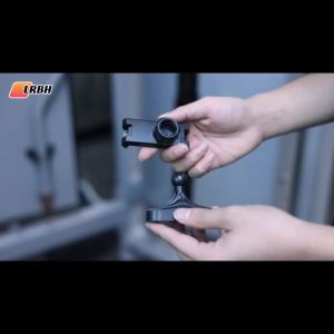 LRBH | LRBH Magnetic Phone Holder 360° Adjustable Retractable Clamp Universal Hands-Free for Gym Forklift Kitchen Fits All Phones